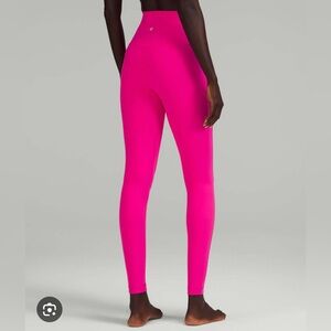 Lululemon hot pink leggings